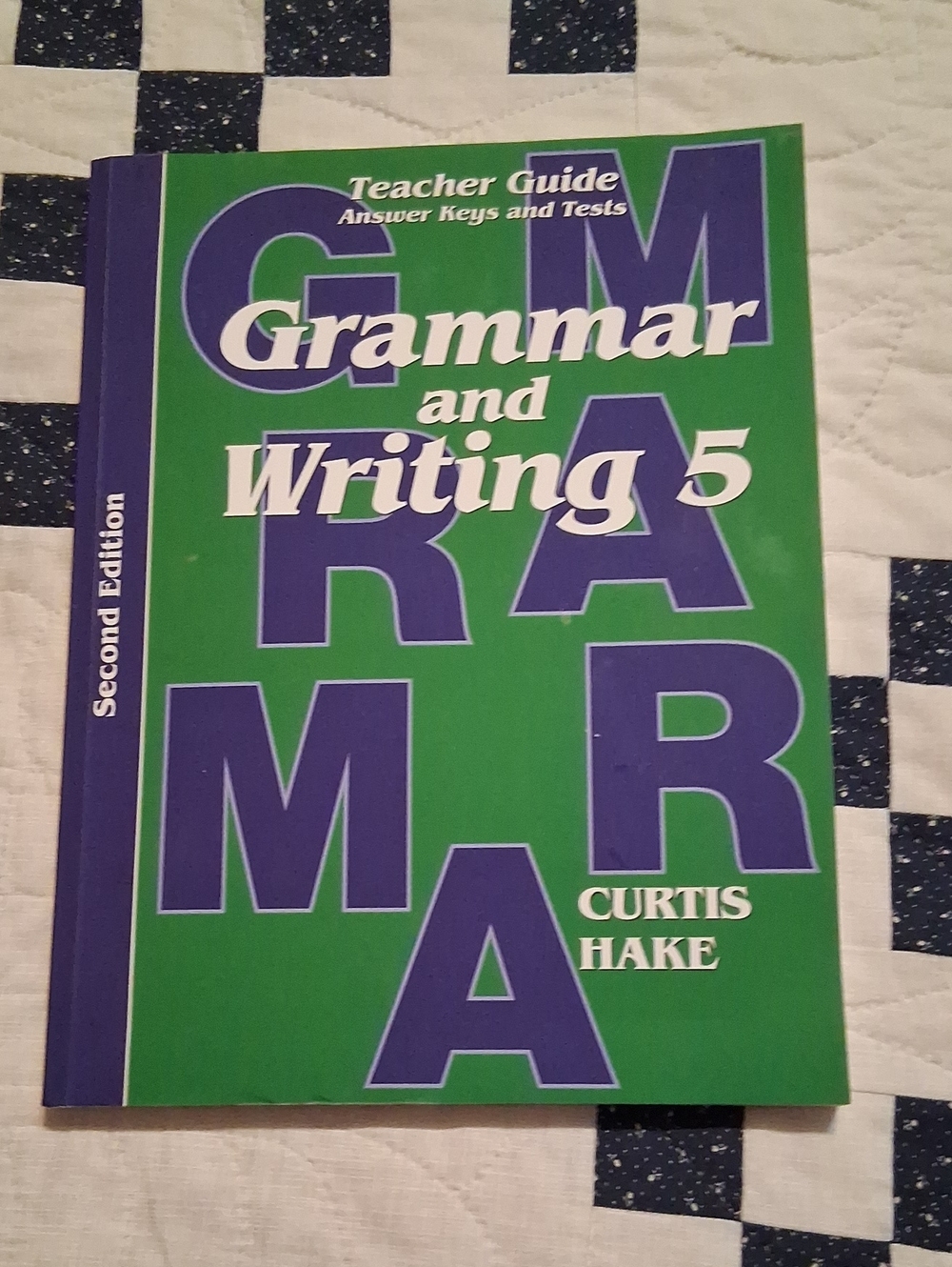 Grammar And Writing 5 Teacher Edition